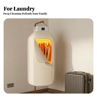 Portable Clothes Dryer Installation-No-Installation Foldable Travel Dryer Foldable Drying Machine Timer Function Laundry