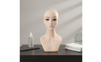 Styling Model Head Versatile Female Head Form PVC for Hair Stylists, Studio