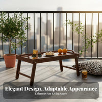 Nordic & aesthetic Folding Floor Table Space-Saving Foldable Floor Desk Portable Household Furniture adaptable for Apartment Dwellers, Home Workers, floor cushion seating area Room, Bay casement, Bedroom, Small areas