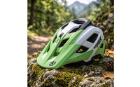 Mountain Bike Helmet in-Molded Construction Bike Helmet with Visor Vented for Cyclists, Commuters, Trail Riding, Commuting
