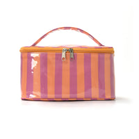 Transparent Cosmetic Bag Water-Resistant Transparent Toiletry Bag Toiletry Case with Zipper Lightweight for Travelers