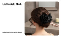 Airy-Like Hair Fastener Adds Volume Airy Hair Fastener Elegant Design Cute for Women, Everyday Wear, Leisurely Outinging Ings