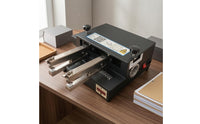 Electric Automatic Stapler Adjustable Electric Stapling Machine Automatic Stapler Black Binding Device Front Opening