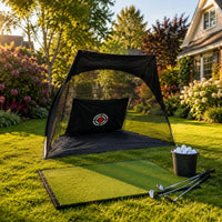 Golf Swing Training Net Shock Resistant Golf Practice Net for Outdoor