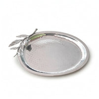 Copper Tray with Handle Decorative Tray with Handle Easy to Clean for Coffee Table, Vanity