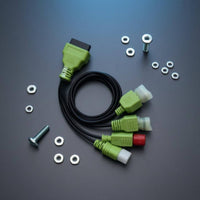 Easy to Use 4-in-1 Adapter Cable Long-Lasting Material Diagnostic Connection Adapter Fast Data Transfer Vehicle Part