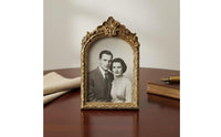 Vintage Picture Frame European Design Baroque Design Photo Frame Hand-Crafted Details Ornate Wall Picture for Entryway, Living Room, Bedroom