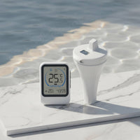 Wireless Pool Thermometer Waterproof Digital Pool Thermometer Floating Water Sensor Easy-to-Read Fast Updates