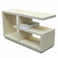 Minimalist Design Multi-Level Accent Table Space-Saving Stepped Storage Table Versatile Use Nightstand Sturdy Construction for Apartment Dwellers, Homeowners, Students, Living Room, Bedroom, Small Areas, Entryway