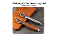 304 Stainless Steel Jackfruit Separator Wear-Resistant Jackfruit Corer Easy to Use for Street Stalls