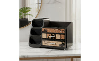 Makeup Organizer with Drawers Space-Saving Makeup Organizer Compact Cosmetic Storage Case for Vanity Table