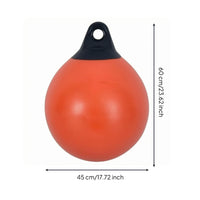 Boat Anti-Collision Buoy Two-Color PVC Inflatable Buoy Hanging Eyelet