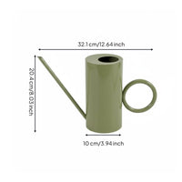 Large Capacity Long Spout Watering Can Ergonomic Handle Stainless Steel Watering Pot Gardening Tool for Balcony