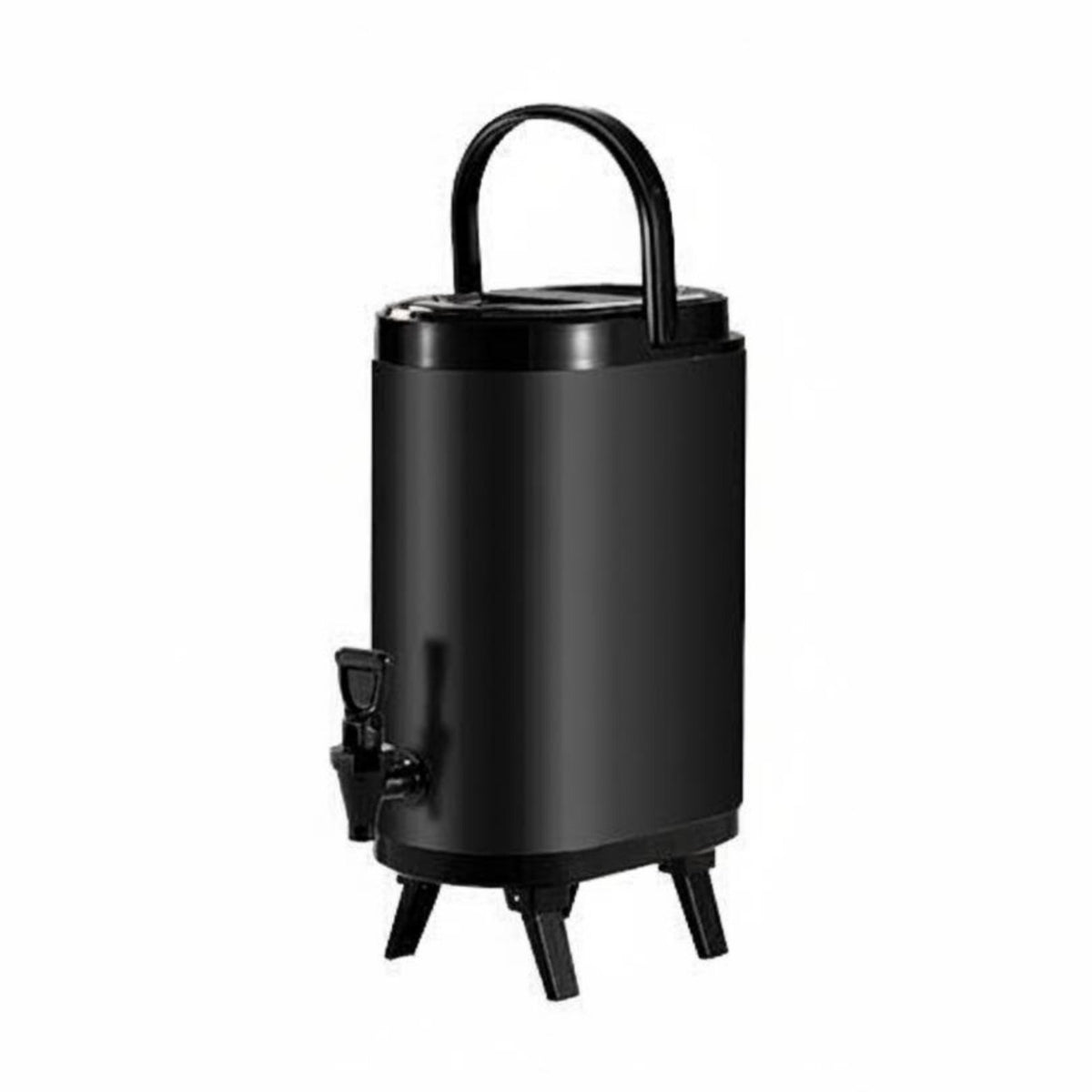 Insulated Milk Tea Container Space-Saving Oval Design Hot and Cold Beverage Dispenser Professional Fruit Beverage Container PU