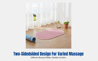 Acupressure Mat, Soft Silicone Foot Massage Pad, Dual-Sided, Indoor Fitness, Multiple Sizes