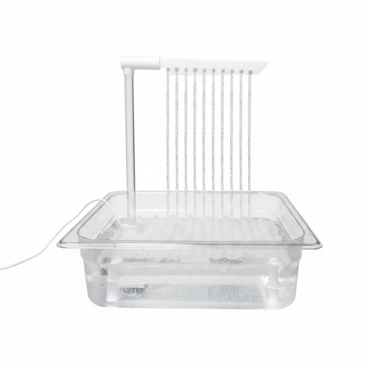 Fresh Water Flow Circulating Bird Bath Cross-Border Ready Parrot Shower Tub Plastic for Aviary