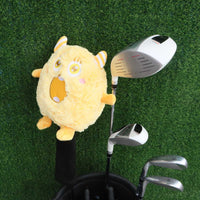 Golf Animal Headcover Little Monster Series Fairway Wood Cute Cartoon Club Head Cover
