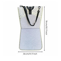 Portable Backrest Pad Multifunction Outdoor Folding Cushion Wear-Resistant