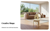 Thickened Construction Shell rear Chair Anti-Slip Feet Indoor Seating Strong Load-Bearing Household Furniture space-efficient Design for Children, Families, Living Room, Playroom, Kindergarten, Reception Area