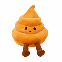 Poop Stuffed Toy with Legs Halloween Novelty Poop Stuffed Toy Easy to Clean