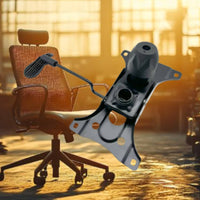 Locking Function Office Chair Tilt Mechanism Height Adjustable Office Chair Lift Mechanism Universal Accessory Swivel Base Plate Multi-Functional