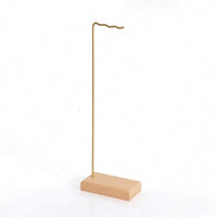Necklace Holder with Hooks Vertical Necklace Holder Stand with Hook Space-Saving Accessory Organizer Desktop for Vanity, Dresser