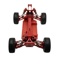 1/12 Scale RC Chassis Frame Easy Installation Metal RC Car Chassis Pre-Assembled 1/12 Scale Car Frame Kit for Rough Terrain