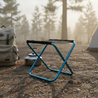 Foldable Portable Folding Stool Space-Saving Ultralight Camping Stool Includes Storage Bag Collapsible Chair Quick Setup for Commuting
