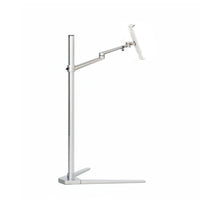 Adjustable Tablet Floor Stand Aluminum Alloy Construction Sofa Side Tablet Stand for Living Room