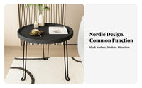 Space-Saving Foldable Couch Table Portable Foldable Tray Table Easy Assembly Household Furniture Stable Support for Apartment Dwellers, Homeowners, Students, Living Room, Bedroom, Next to Sofa, Small Areas