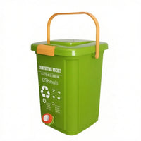 Compost Bin with Lid and Spigot Easy-to-Use Compost Container with Tap Bokashi Fermenter with Spigot Odor-Control for Gardeners