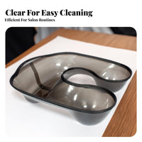 Hair Coloring Neck Tray Prevents Dripping Hair Perming Neck Tray Leak-Resistant Shoulder Support Hairdressing Tool for Barbers, Beauty School