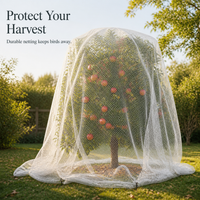 Orchard Bird Netting for Fruit Trees and Vegetables - Durable Nylon Protective Mesh