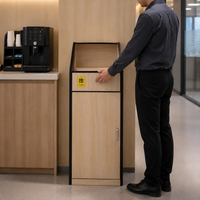 trash can cabinet