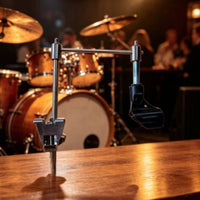 Bass Drum Sound Pickup Stand Metal Drum Mic Mount with Clamp for Drummers