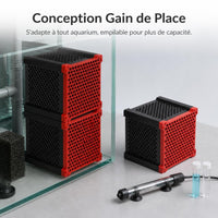 Aquarium Water Purifier Filter Media Box for Activated Carbon
