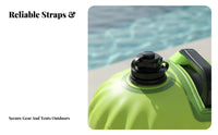 High Buoyancy Outdoor Water Swimming Buoy Multifunctional Outdoor Water Swim Buoy Large Capacity for Triathletes, Camping, Kayaking, Boating