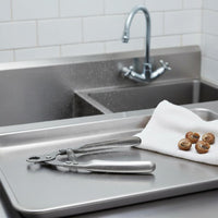 Stainless Steel Scissors Anti-Slip Trimmer Easy to Cut for Restaurant