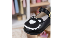 Affectionate Kitten Doll Shoes Anime Style BJD Ankle Strap Shoes PU Leather