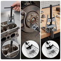 Valve Spring Compressor Adjustable Valve Spring Compressor with T-Handle Screw-Driven Compact for Mechanics, Engine Repair