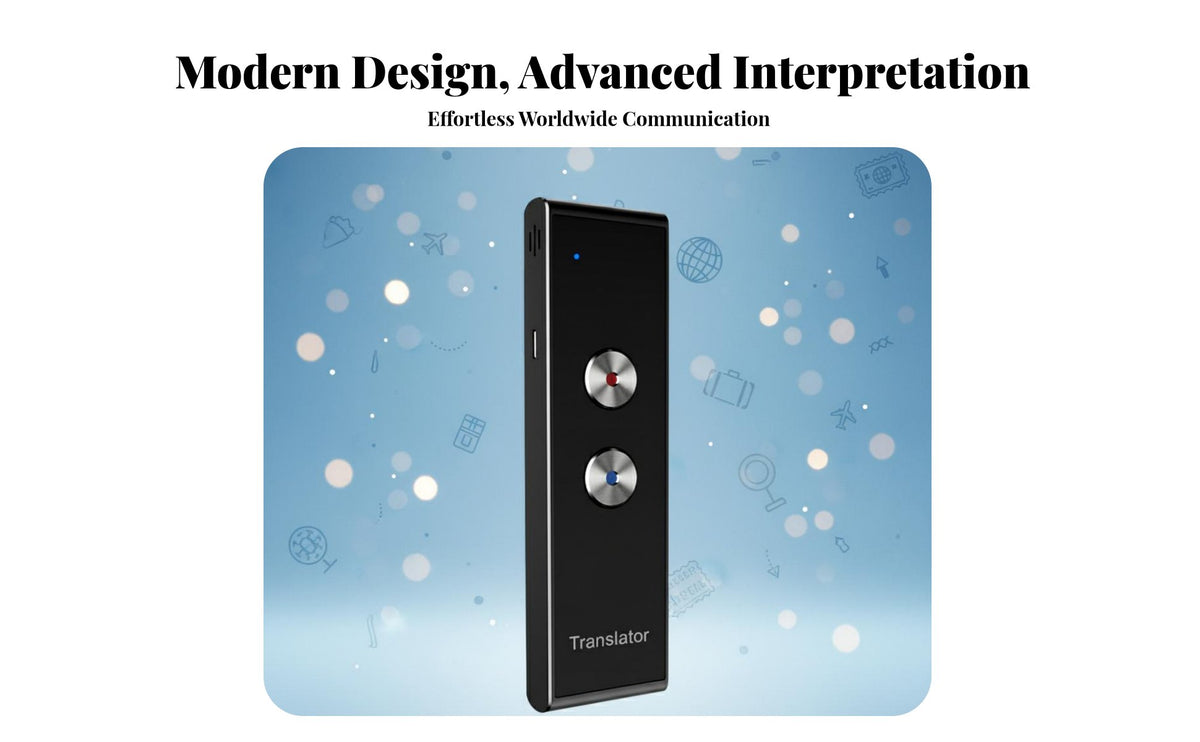 Instant Bidirectional Language Interpreter 96 Languages Support Voice Language Interpreter Device Sophisticated