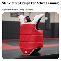 Fighting Protector Set Shock Absorbing Taekwondo Shielded Equipment Kit Thickened Padding Taekwondo Sparring Gear Set for Adults, Competition