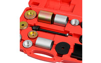 14 Pieces Rear Axle Bushing Tool Heavy-Duty Cast Steel Differential Mount Bushing Tool Kit Multi-Specification Chassis Bush Remover Installer