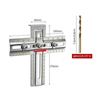 Stainless Steel Hole Long-Lasting for Carpenters, Woodworkers