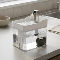 Quiet Pump Feline Water Fountain Easy to Clean Pet Fountain Water Fountain Filter System Large Capacity for Cats, Small Dogs