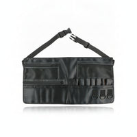 Adjustable Strap Makeup Organizer Waist Bag Buckle Closure Cosmetic Waist Bag Elastic Holders Carrier Zippered Pockets