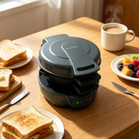Burger Maker Electric Breakfast Sandwich Maker Nonstick Appliance for Commuters