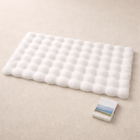 Pet Mat, For Dogs and Cats, Washable, Pet Care Mat, Cushioned, Warm, Rectangular, 50x35cm, Non-Slip, Small Dogs, Indoor, Puppies, Senior Dogs, For Caregiving