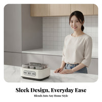 Countertop Yogurt Maker Home Fermentation Digital Yogurt Maker Transparent Lid
