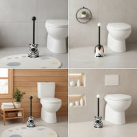 Toilet Brush with Holder Funny Animal Toilet Brush Stable for Bathroom